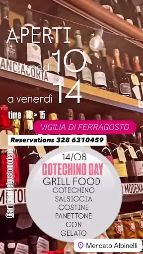Artigiani del Gusto Modena Mercato Storico Albinelli