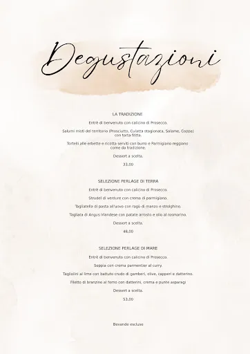 Ristorante Perlage Parma cucina tradizionale